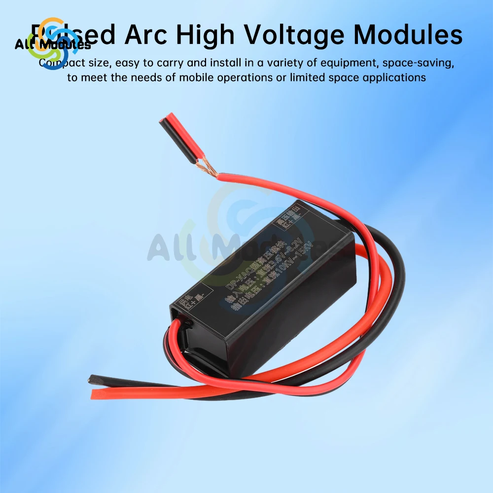 High voltage generator Pulse Arc High Voltage Module Transformer DC High Voltage Package booster module 3V~9V 15KV