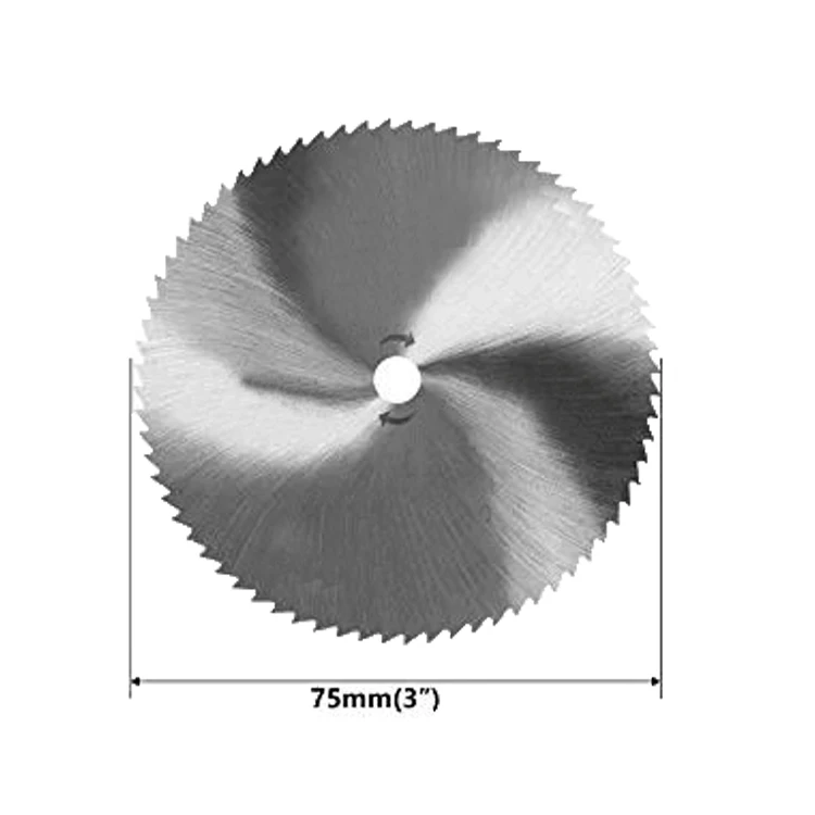 سعر المصنع الصيني 22 مم شفرة فولاذية عالية السرعة شفرة منشار قوس قزح Hss للخشب والنحاس