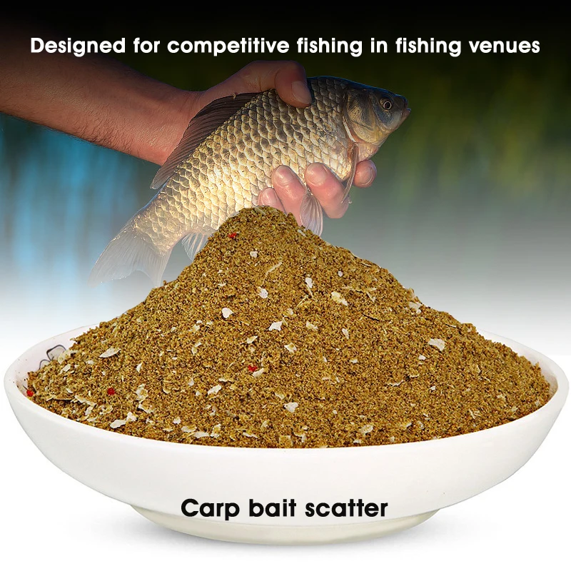 Tianyuan Fishing Bait Artificial Fishing Farm Competitive Fishing Crucian Carp Bag 500g Shrimp Fish Bait 600g Fishy Flavor Lure Nest Material