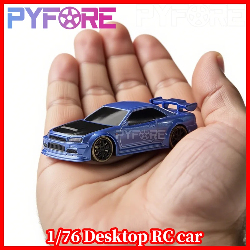 

TURBO RACING C64 C74 RC Drift CAR RC Cars for Adult Desktop kids Toys for boys 1/76 MINI RC Electric Remote Control Car