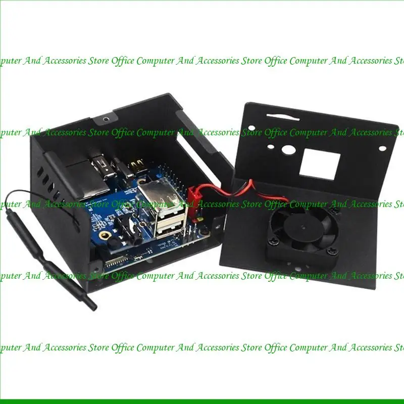 Metalowa obudowa U55C z wentylatorem chłodzącym i anteną dla pomarańczowej 0 3