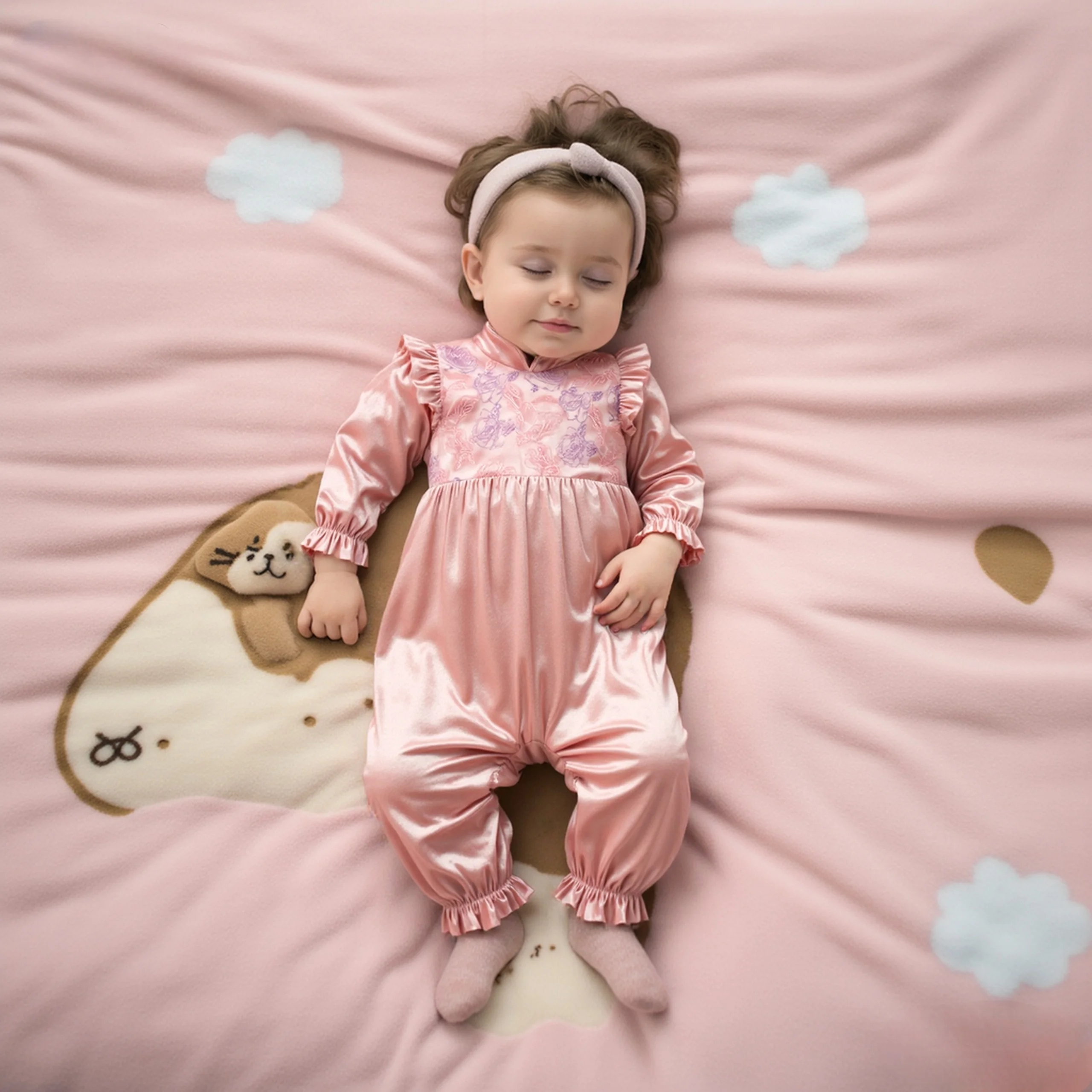 

Sanlutoz Lace Baby Girls Rompers Toddlers Bodysuits Clothing Autumn Winter Infants