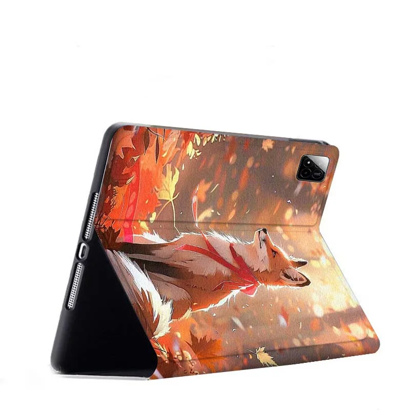 

Cartoon Anime Fox For Xiaomi Redmi Mi Pad 4 5 6 6s 7 8 SE Pro 2 11 Plus Max 12.4 11 11.2 12.5 8.7 inch Tablet Case
