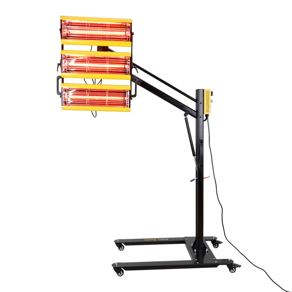 Multi-functional 3900W Paint Heater Auto Paint Curing Lamp Car Care Equipment