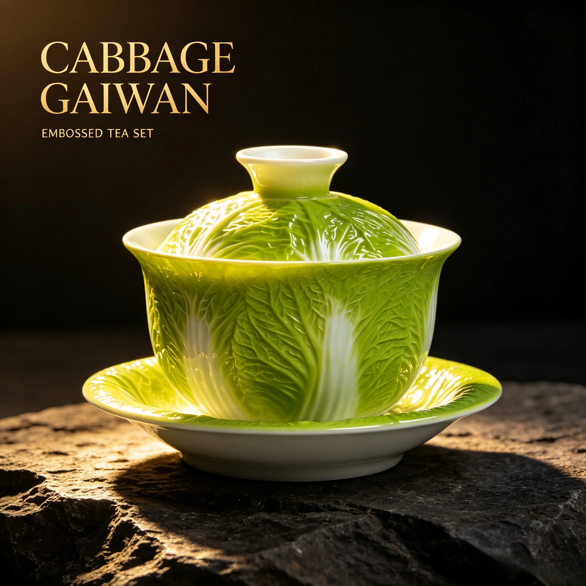 Keramik-Sancai-Gaiwan, Kung-Fu-Einzel-Teezubereitungsschale, Haushaltsmeister-Teetasse, traditionelles chinesisches Teezeremonie-Zubehör als Geschenk