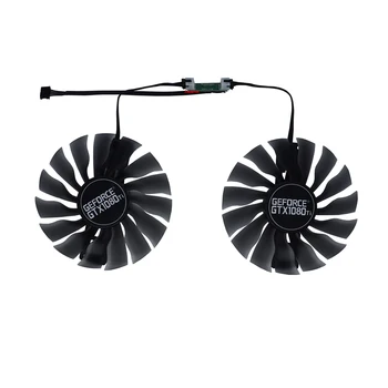2 Stks/set GAA8S2U, Gpu Koeler, Grahics Kaart Ventilator, Voor Palit GTX 1070 Ti Jetstream,Palit GTX 1080 Jetstream,Palit GTX 1070 Jetstream,Palit GTX 1080 Ti Jetstream,Vervangen FD10015H12S