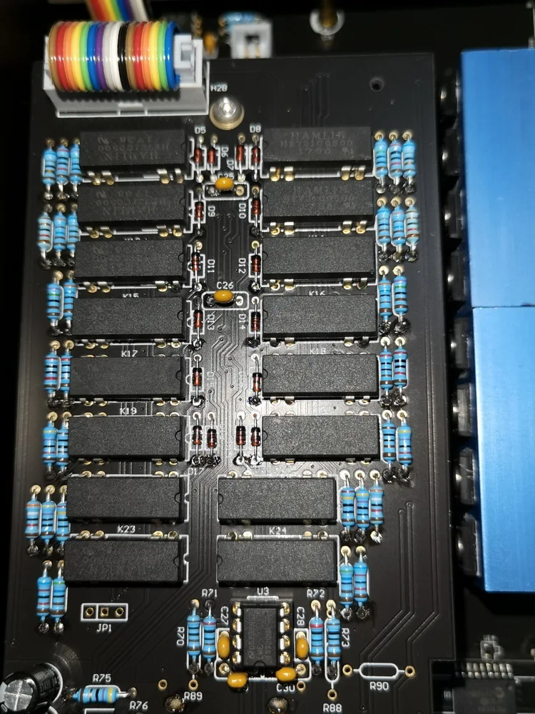 Imagem -05 - Totalmente Equilibrado Auscultador Amplificador Pré-amplificador Relé Volume Volume Preciso Hpa-a550