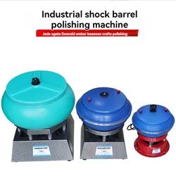 8/1217 Inch Vibrating Polishing Machine to Clean Surface Stains Tumbling Grinder Machine for Diy Jewelry Remove Impurities Tool