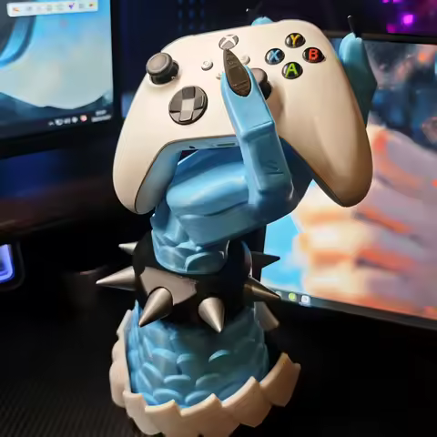 Creative Bracket For Gaming Controller One Piece Desk Ornament Base For Ps4/5 Xbox Gamepad Holder Stand Game Console Accessories