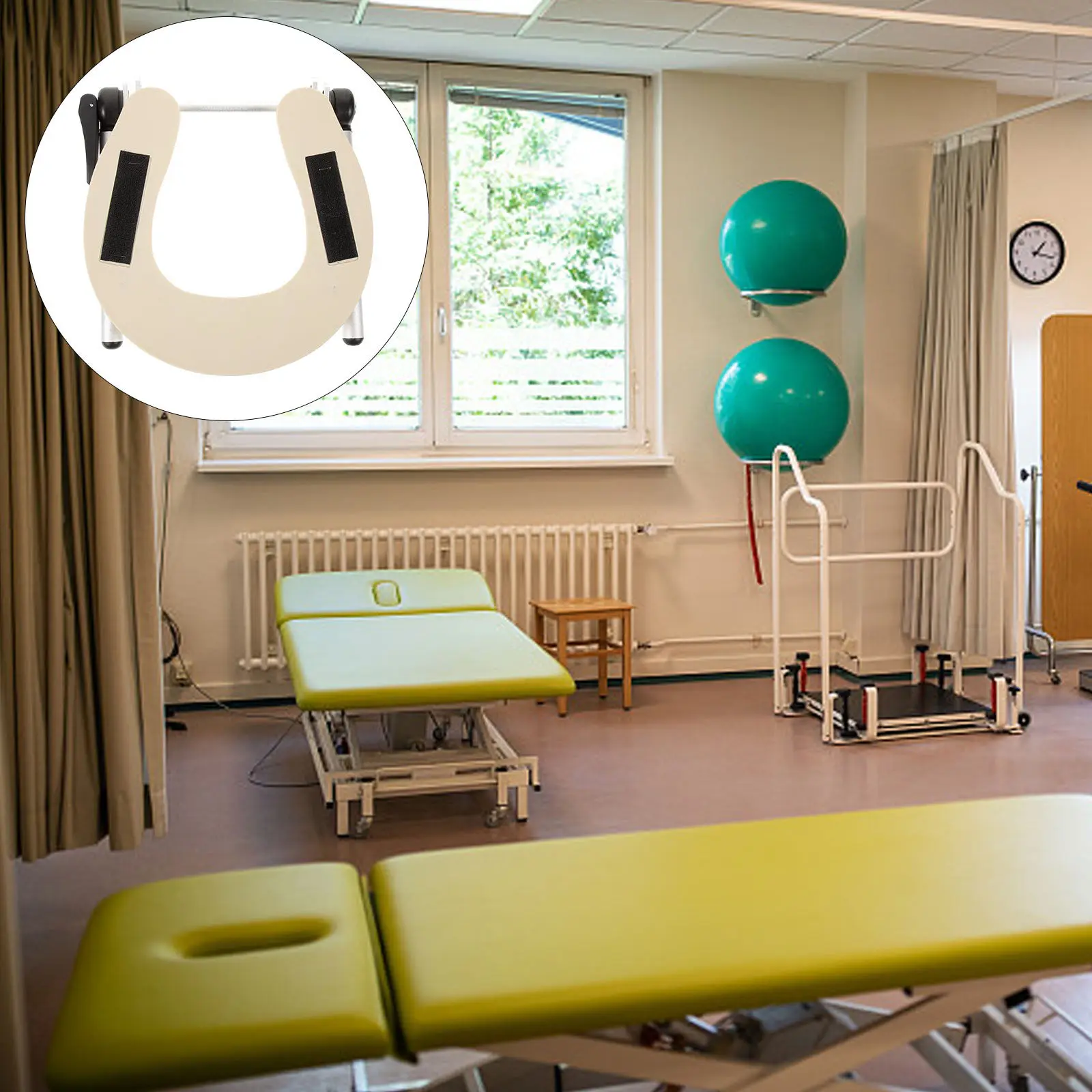 

Регулируемая подставка для головы массажного стола, портативная опора для лица, универсальный комфортный аксессуар для спа-салонов и косметических процедур