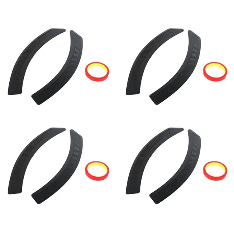 

M49K-8Pcs Car Front Fender Side Vent Sticker Cover EVO Style For Mitsubishi Lancer 2008-2015
