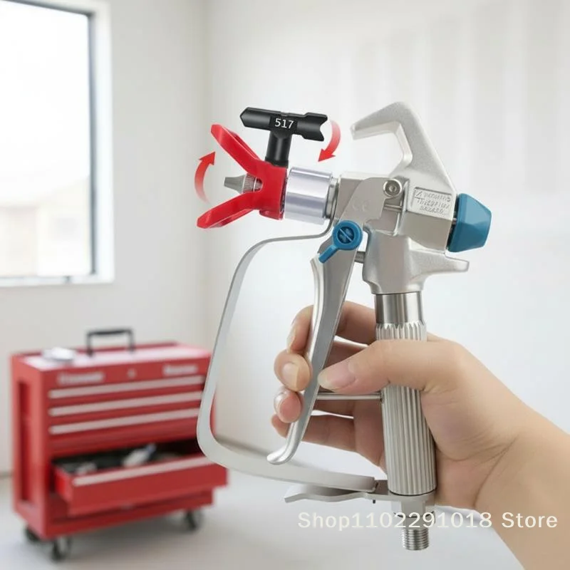 practicalProfessional Reversible Spray Tip for Airless Paint Sprayer Durable Wear Resistant for Outdoor Fence and Deck Finishing