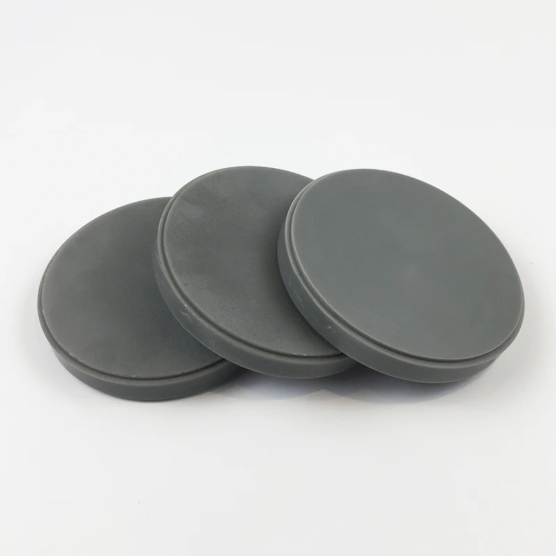 10 peças od98 * 10mm 16 16mm dental cinza cor bloco de cera disco alta dureza cinzelando placas de cera para cam/cad sistema de trituração aberto