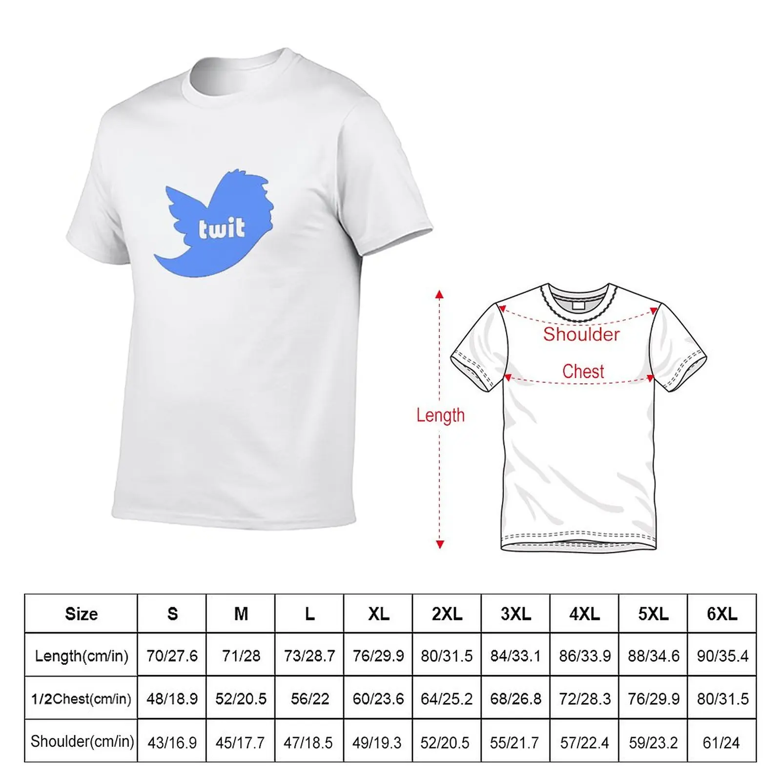 New The Commander in Tweet T-Shirt boys t shirts Oversized t-shirt animal print shirt for boys t-shirts man Men's t shirts