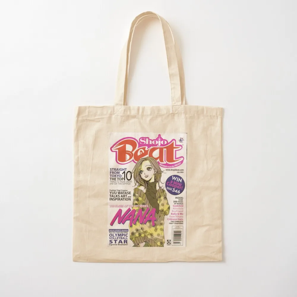 

Hachi Nana Magazine Tote Bag сумка-тоут из холщовой ткани женская настраиваемая парусиновая сумка