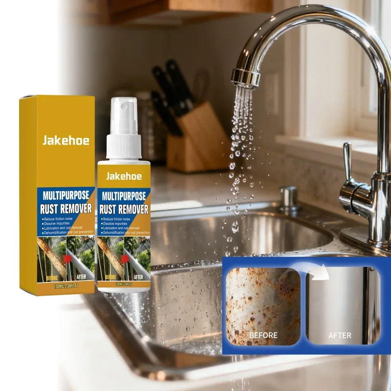 Multipurpose Rust Remover Cleaner for Kitchenware Furniture Wheel Metal Surface Remove Rust Polishing Renovation Maintenance