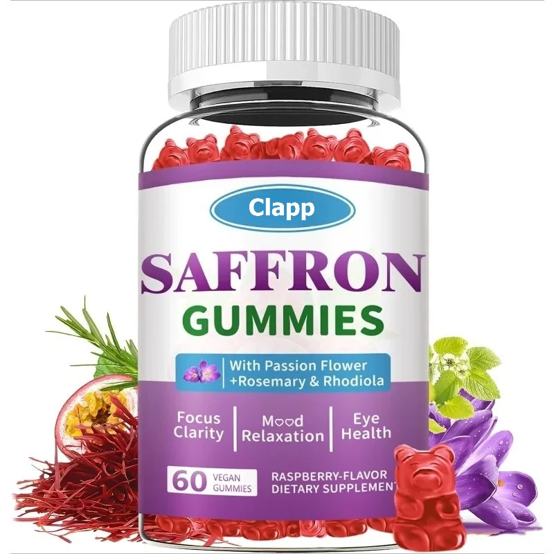 

Конфеты мягкие содержит экстракт шафрана, страстный цветок, магний и витамины, подходят для всех возрастов и гендерн, 60-таблетки