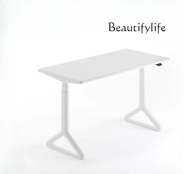 

Nordic intelligent electric lifting table environmentally friendly home standing office computer desk study table