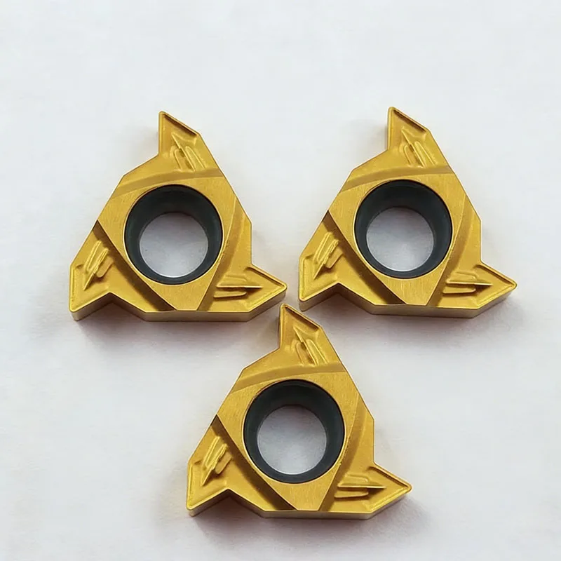 10Pcs Thread Turning Insert RT16.01N G60P 16IR G60 1.5-3.0 RT16.01N-G60P 201 Milling Cutter Carbide Inserts