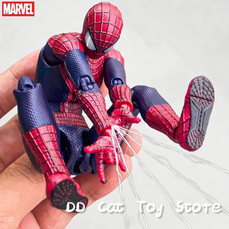 متوفر في المخزون لعبة Medicom الأصلية Marvel Mafex The Amazing Spider-Man 2 Peter Parker 1/12 مقياس لعبة مجسمة قابلة للجمع #1
