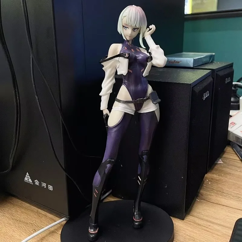 nuevo Cyberpunk caliente de 22 cm # 2077 Edgerunners figura de Anime Super Hacker Edge Walker Lucy colección de figuras de acción modelo muñeca Juguetes