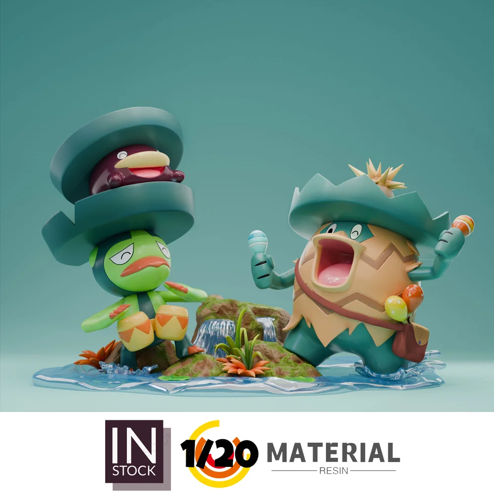 [PREORDER] 1/20 Resin Figure [CAN & EXP] - Lotad & Lombre & Ludicolo