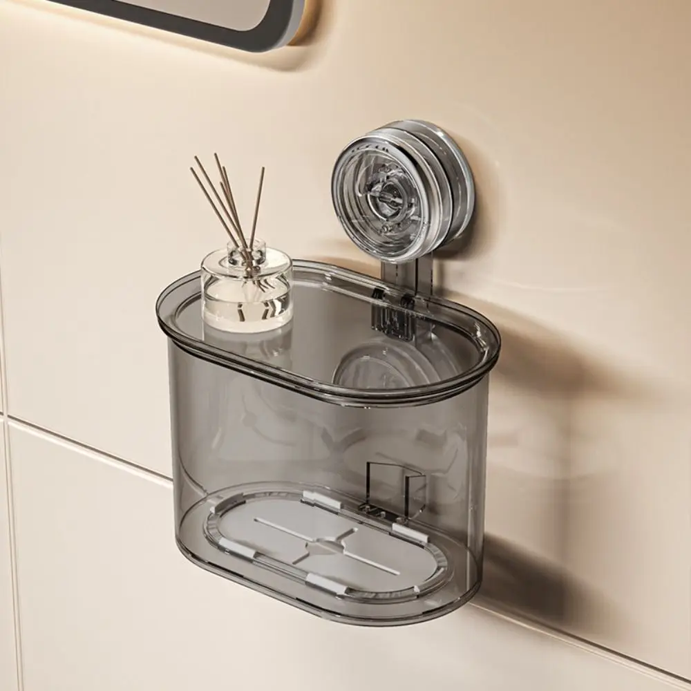 

Новый многоразовый контейнер для хранения на присоске, самоклеящийся держатель без отверстий, прочная многофункциональная кухонная стойка