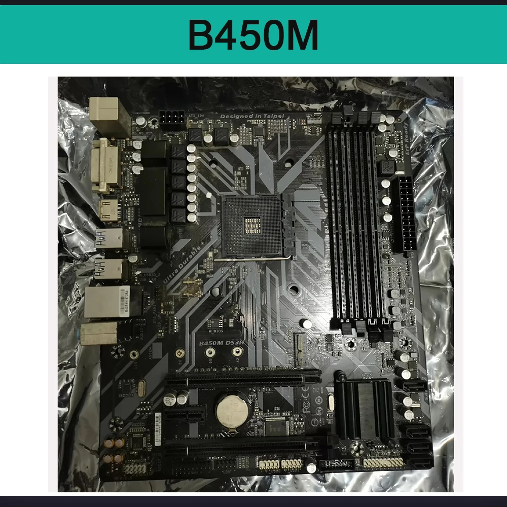 For Giga-byte B450M DS3H Micro-ATX Motherboard AM4 B450 HDMI M.2 DDR4