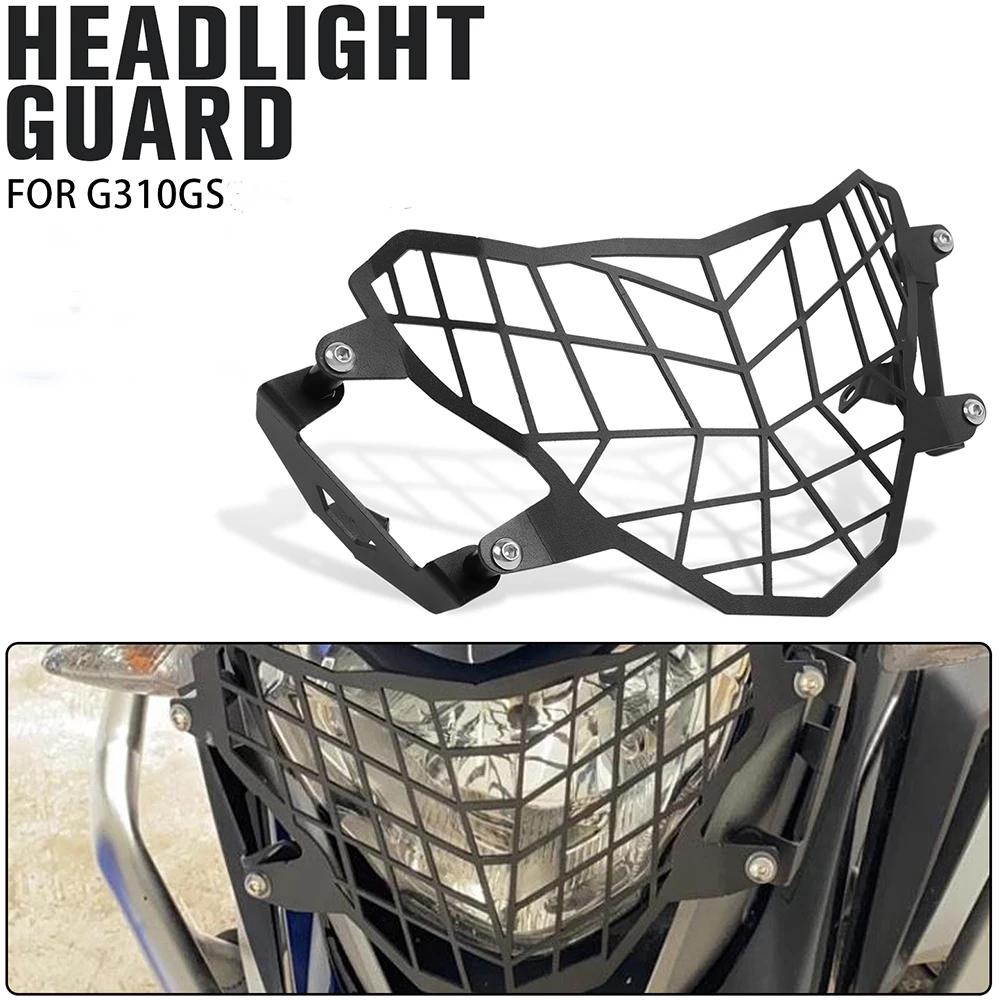 

For BMW G310GS G310 GS G 310 GS G130R G310 R 2017-2019 Motorcycle Front Headlight Guard Head Light Grille Guard Cover Protector