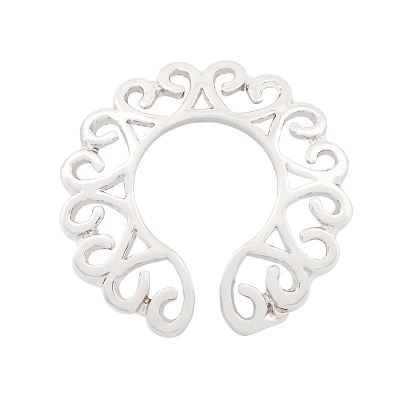 A pair Romantic Nipple ring 8 Heart No-drill Body jewelry alloy Sexy Fashion Cover Nickel free