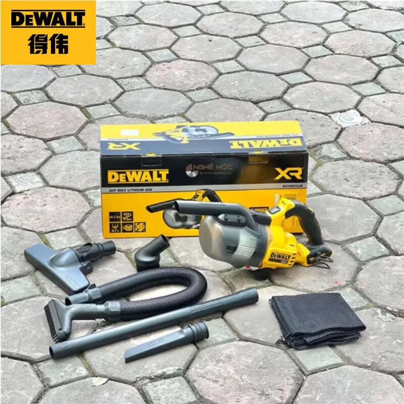 DEWALT rechargeable vacuum cleaner handheld industrial household high-power lithium-ion vacuum cleaner DCV501LN