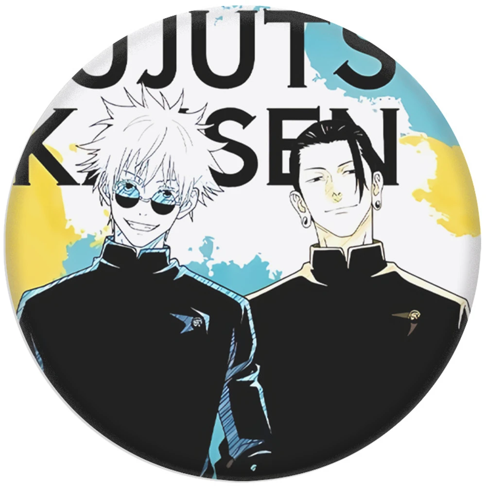 58 มม.อะนิเมะ Virtual Idols คอสเพลย์เครื่องแต่งกาย Badge Pin SPTE Tinplate เข็มกลัด Prop ของขวัญ