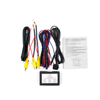 2 Din Android Car Parking Channel Converter Auto Switch Front View Side Rearview Rear View Camera Video Control Box with Manual