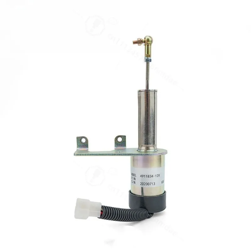 12V 24V Solenoid Valve 4911834 Engine Shutdown Actuator Generator Maintenance Replacement Spare Parts