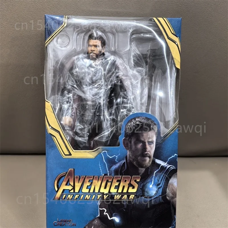 Marvel vengadores Thor figura juguetes películas serie Thor personaje escala modelo vengadores Infinity War adorno de escritorio figura de acción