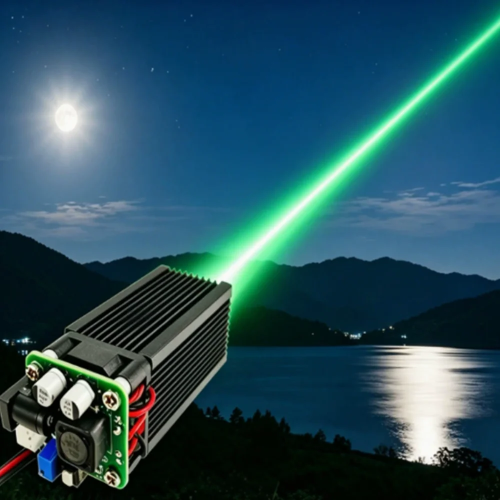 Coarse Beam 520nm 300mw/800Mw /1000mw Green Laser Light Warning Laser Module