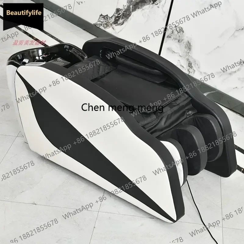 

Q181 Hair Salon Power-driven Massage Shampoo Chairs Barbershop Multifunction Hairdressing Flush The Shampoo Bed Salon Furniture