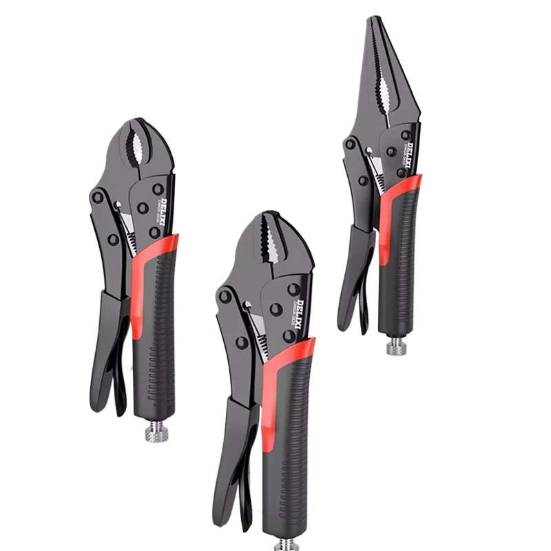 

Forged Power Pliers Multifunctional Clamp Tool Universal Pressure Pliers Industrial Grade Manual Fixed Afterburner