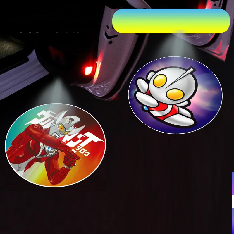 Car Ambient Lighting 18 In 1 - Lampu Ambient Bertema Kartun Ultraman, Lampu