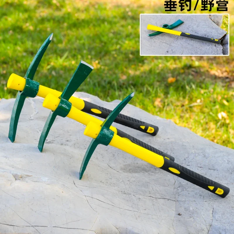 

*Small Hoe Multi-Functional Full Pick Mattock Head Cross-Shaped Pickaxe Digging Pile Soil Root Tool Pick Mattock