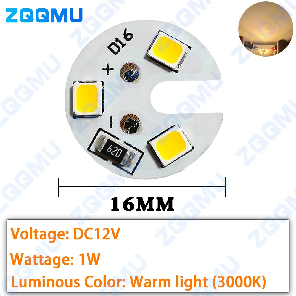 10 sztuk 12V 16mm LED biały ciepły zielony niebieski żółty czerwony 7 kolorów lampa tablicowa tablica źródło światła dla majsterkowiczów lampa