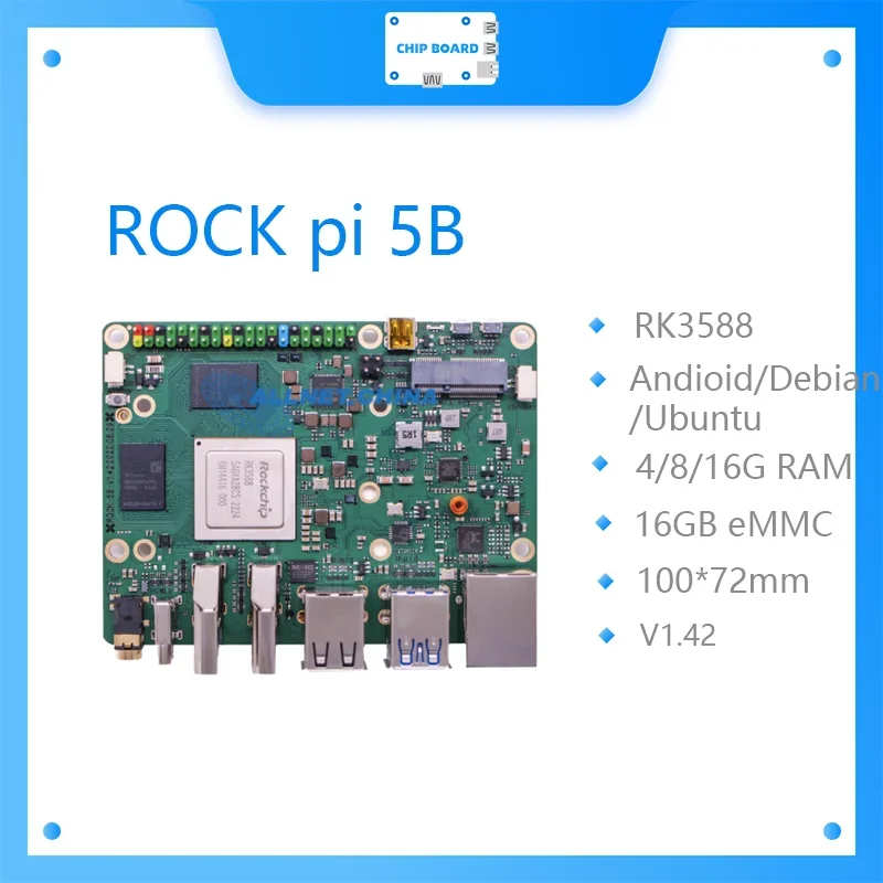 New  Radxa ROCK pi 5B RK3588  ROCK 5B  V1.42 version