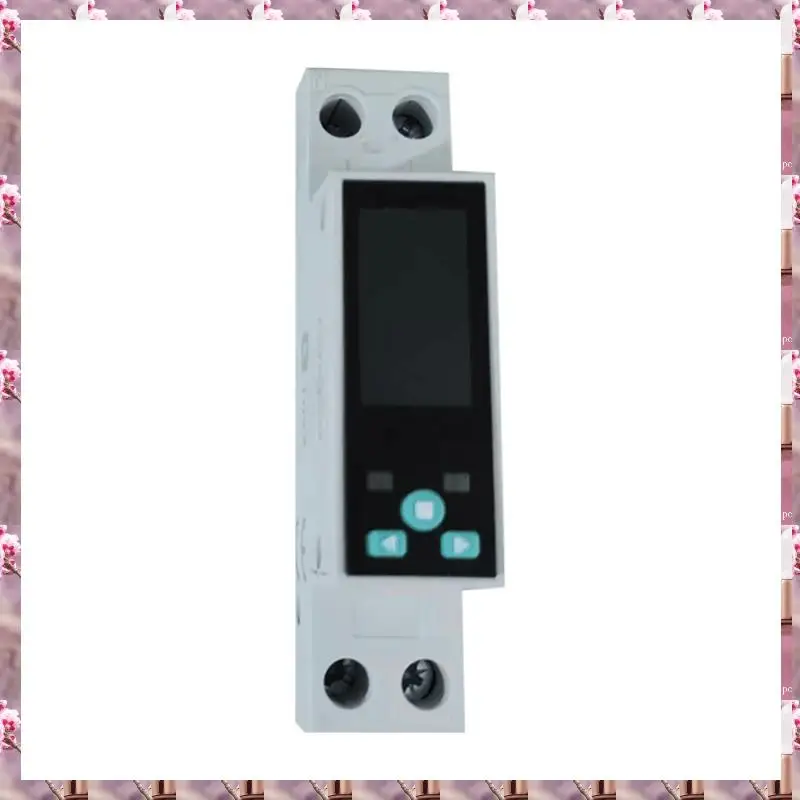2025 50A Tuya WIFI Smart Switch Pemutus Sirkuit LCD Meteran Energi Kwh Pengukuran Daya Timer Relay Remote Control Kehidupan Pintar, 50A Tu
