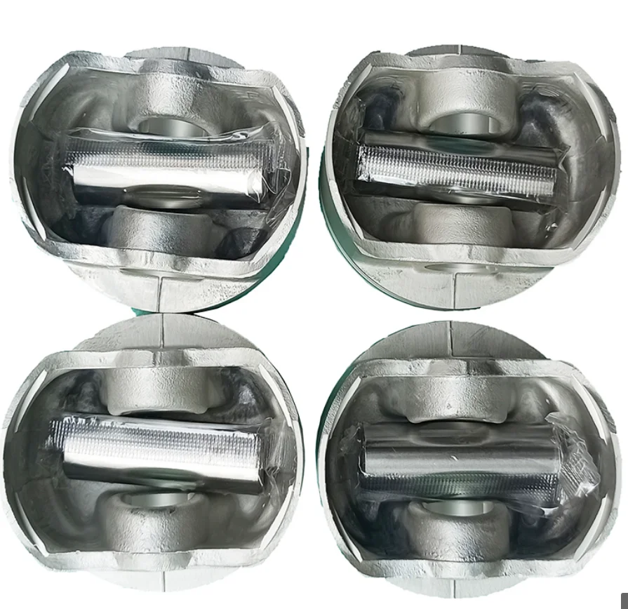 4pcs Piston assembly with piston pin piston ring  for foton