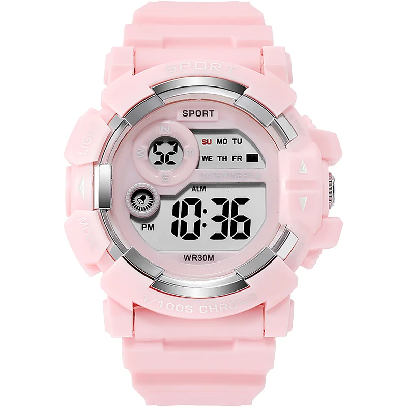 ساعة إلكترونية يونيكورن للأطفال ، ساعة بسيطة للرجال والنساء