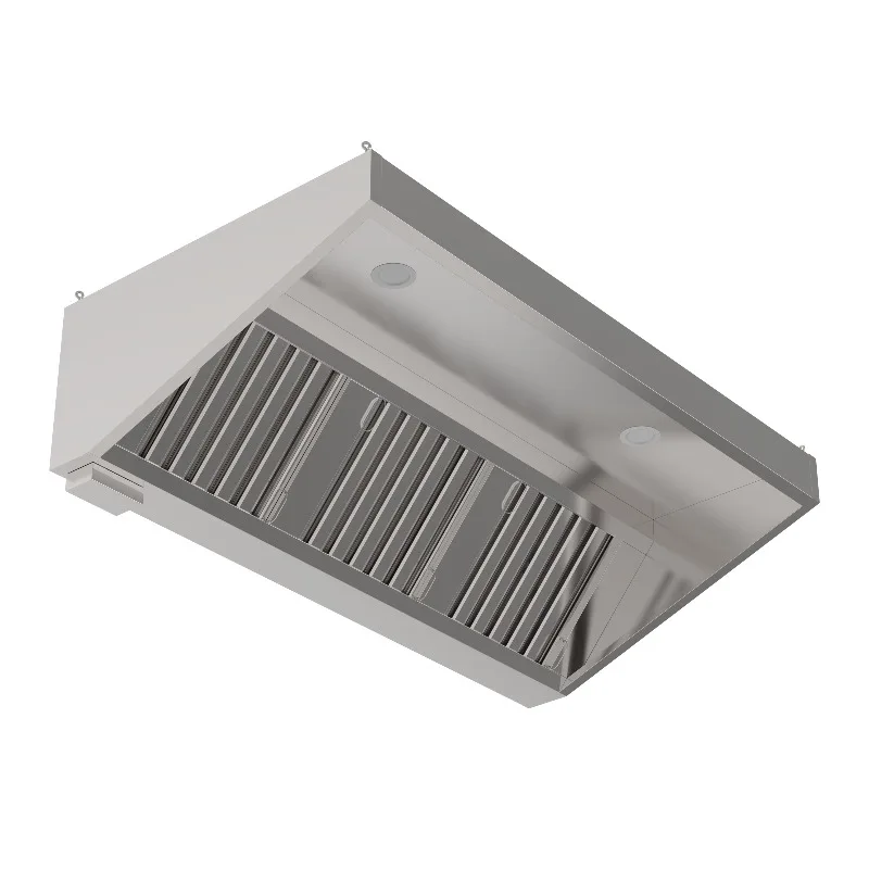 

Commercial Kitchen Exhaust Range Hood Customizable Stainless Steel Commercial Range Hood Service Hotel Banquet Halls
