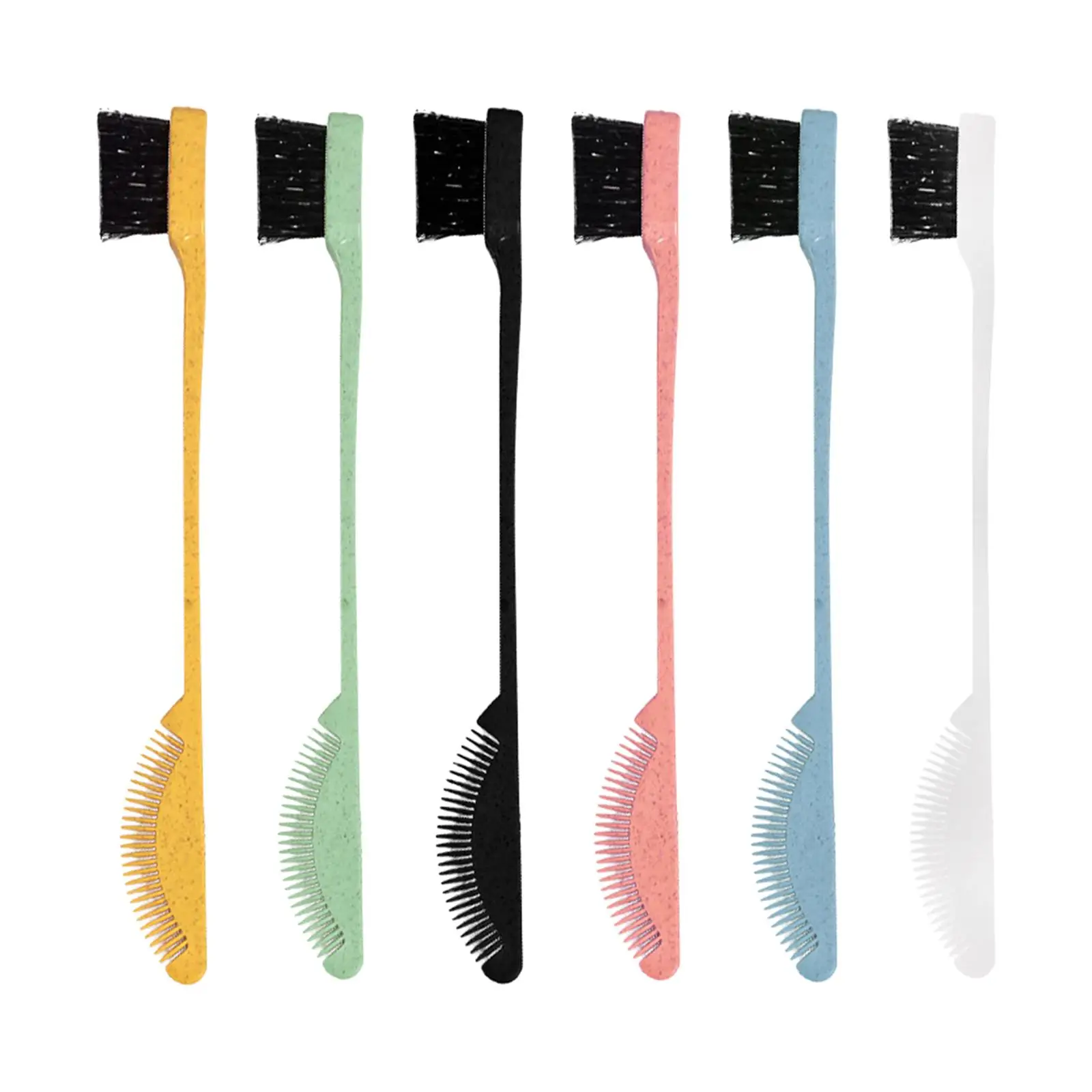 실용적인 양면 엣지 컨트롤 브러시 헤어 빗 부드러운 손질 헤어 스타일링 도구 여성용 여자