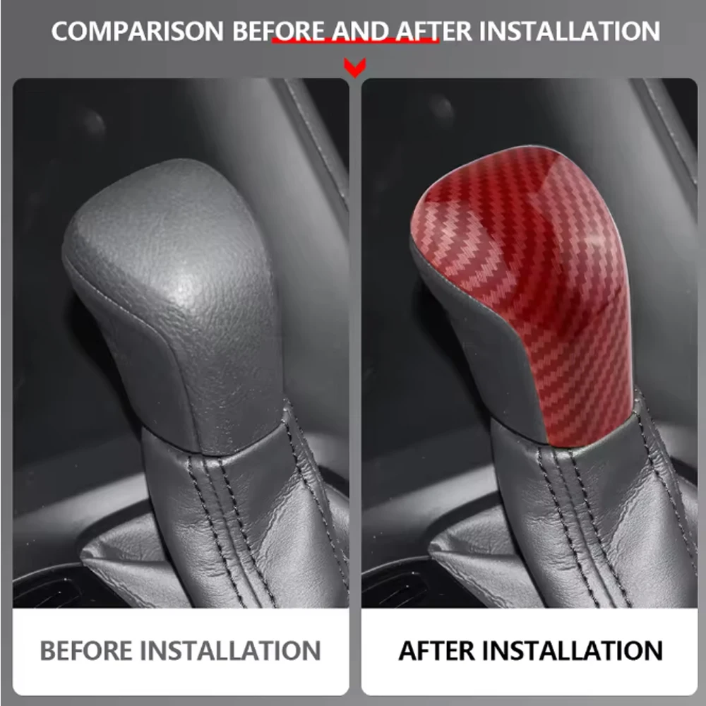 For Toyota Camry CHR CH-R Corolla E210 2019-2023 ABS Lever Shifter Gear Shift Knob Cover Trim Sticker Accessories - Image 5