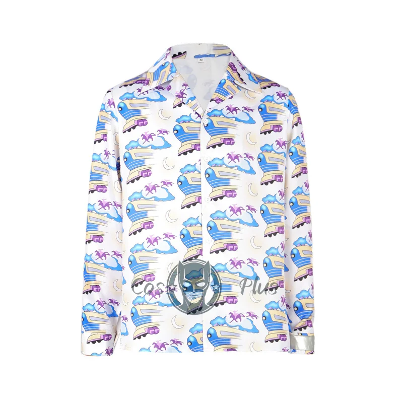 الدكتور إيميت براون تأثيري حلي فيلم الكبار الرجال هاواي يتوهم قميص مطبوع هالوين كرنفال بركة حفلة الشارع الشهير