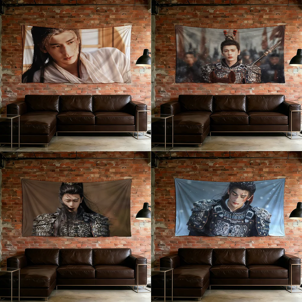 Pursuit of Jade Xie Zheng Zhang Linghe Flag For Room Dorm Camping Picnic Art Style Garage Bar Wall Decoration Banner